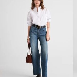 Everlane Women's Straight Leg Jeans in Blue